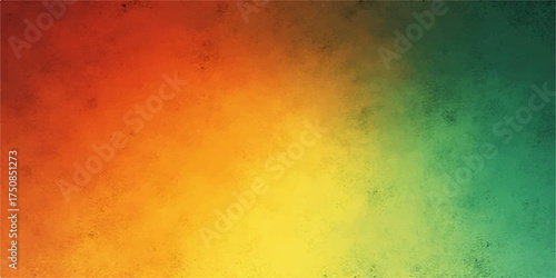 Abstract pixelated background with a vibrant gradient transitioning from deep green to bright yellow and fiery orange