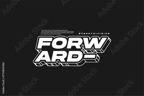 streetwear urban fashion template for printing