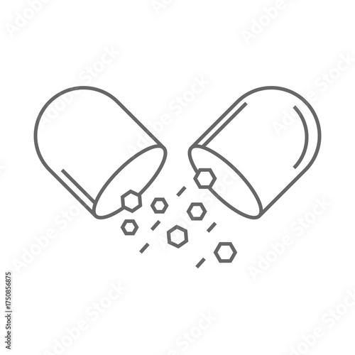 Capsule icon desigbn