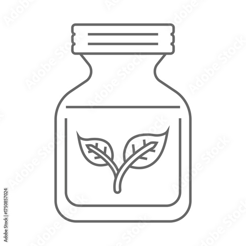 Herbal Medicine icon desigbn