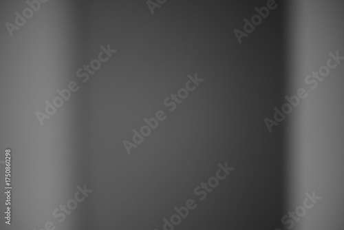 Black shadow bright light, theatrical