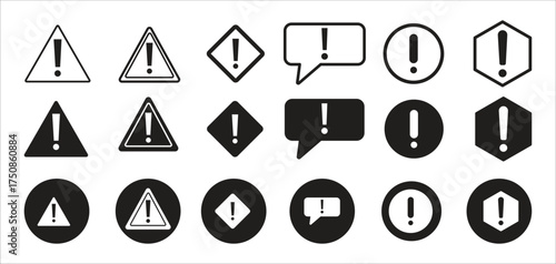 Warning triangle with exclamation mark a sign icon vector illustration design.
