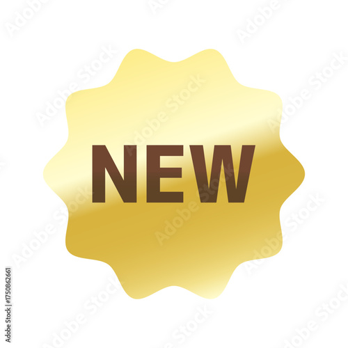 光沢のあるアイコン_NEW_M＋1c font_なめらかなジグザグ型_GOLD