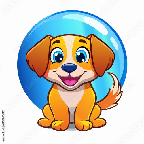 Wallpaper Mural Wuschel Jr. – Hund Torontodigital.ca