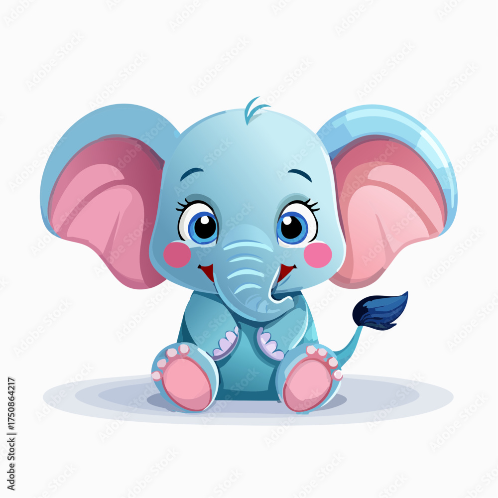 Fototapeta premium Pufi – Elefant Baby