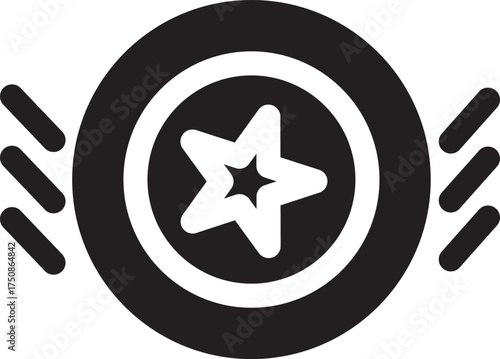 Earn point icon. sign vector