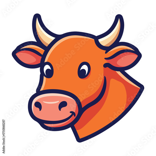 funny cow cartoon