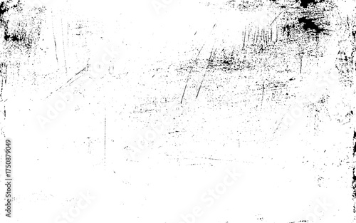 Vintage dirty grunge scan paper texture.Old worn overlay distressed background. Vintage scratched glitch effect for design. Monochrome retro grunge texture illustration