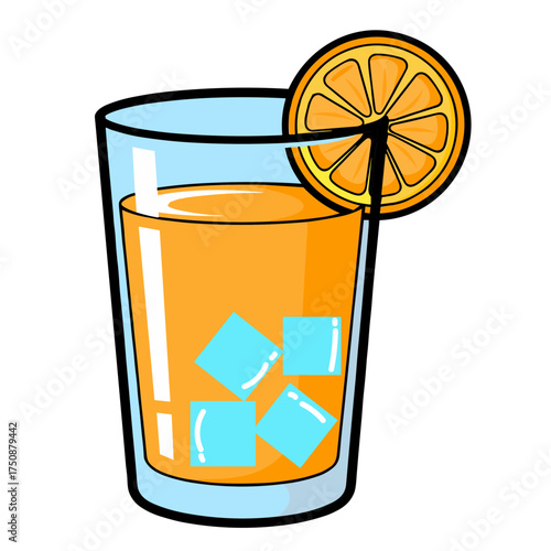 glass of orange juice