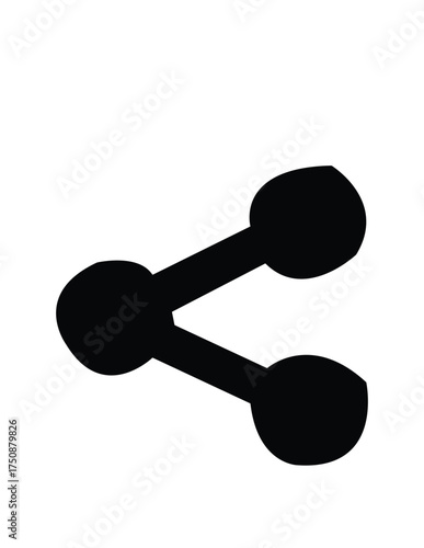 black and white plastic