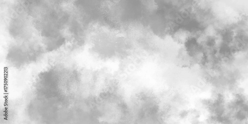 Grey, white watercolor textured on white paper background. smoke texture art design. smoke vape vector cloud dreamy atmosphere dramatic smoke overlay before rainstorm design element. vector.