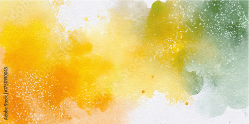 Colorful Watercolor Abstract Background – Yellow Purple Blue Artistic Texture Design Bright colorful watercolor stains vector design 