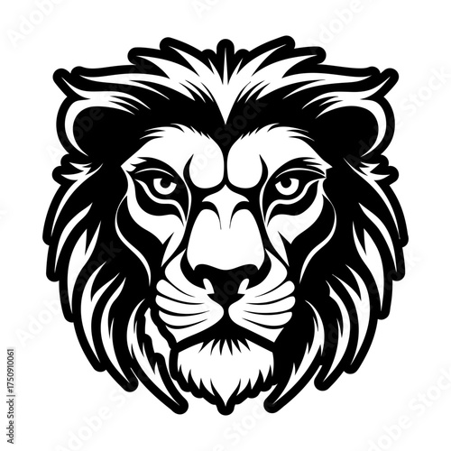 A filled style icon representing a leo mascot