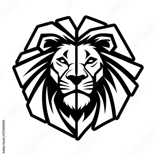 A filled style icon representing a leo mascot