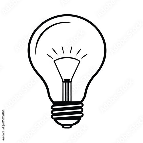 light bulb vector illustration