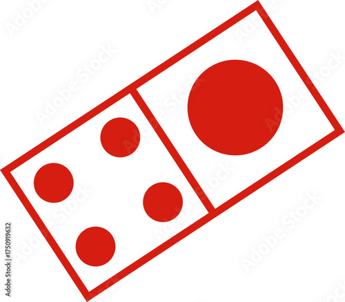 vector illustration of casino chips