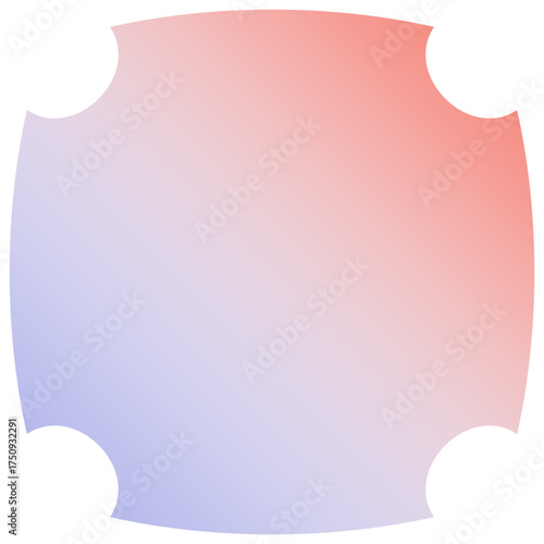 abstract gradient element