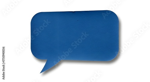 blue speech bubble