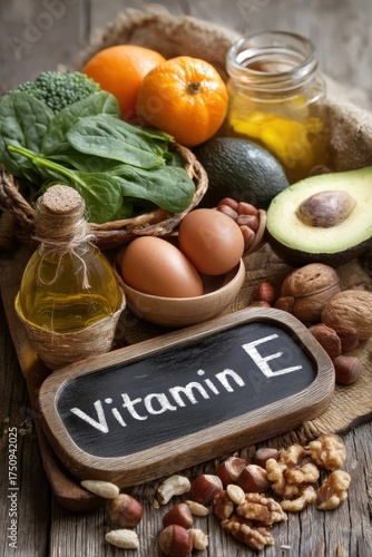 Vitamin E Rich Foods: Oil, Avocado, Spinach, Nuts, Seeds, and Eggs