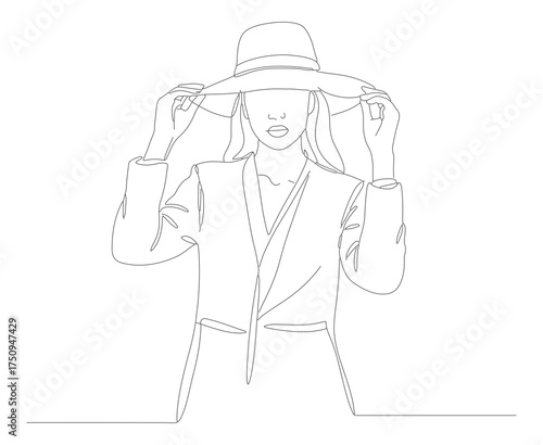 Dotted Line Drawing Gangster Holding Weapon Silhouette Style Criminal Illustration