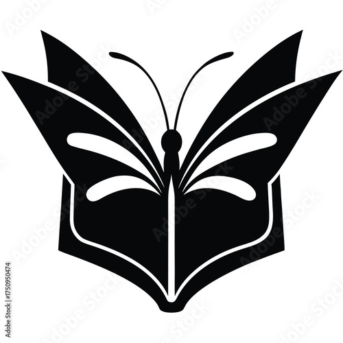 Buku Terbuka dengan Peta Dunia dan Jarum Kompas Ilustrasi