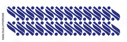 batik parang indonesia pattern 