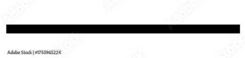 Straight line, stripe series from thin to thick
