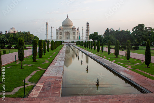 The Taj Mahal is the pinnacle of Mughal architecture and a symbol of India's rich history. It was  a UNESCO World Heritage Site in 1983.