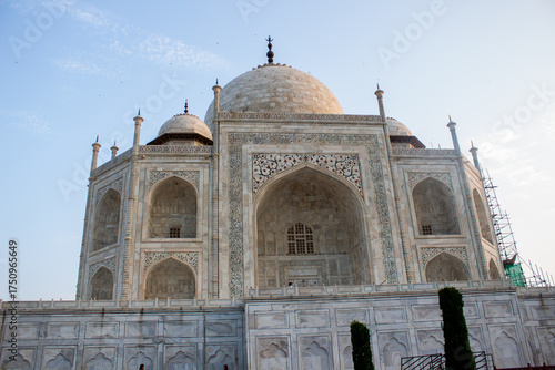 The Taj Mahal is the pinnacle of Mughal architecture and a symbol of India's rich history. It was  a UNESCO World Heritage Site in 1983.