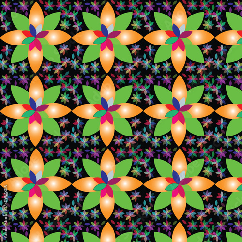 abstract seamless pattern