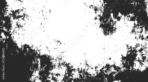 A textured abstract background featuring a mix of black and white tones, with a distressed and grunge appearance