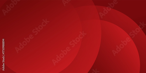 Red abstract background. Dynamic shapes composition. Eps10 vector