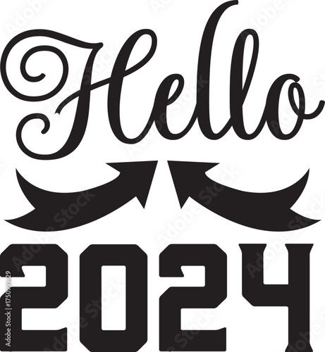 Hello 2024 svg