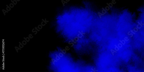 Dark BLUE vector background with spots. Abstract colorful disks on simple gradient background. Design for Youri mage with a dark blue shape in the center, fading into a lighter blue background