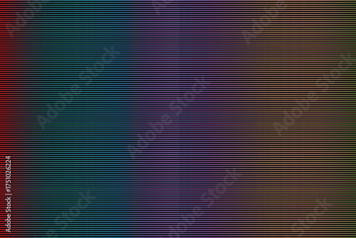 Vibrant Rainbow Horizontal Line Gradient Background High Resolution Abstract Technology Wallpaper.