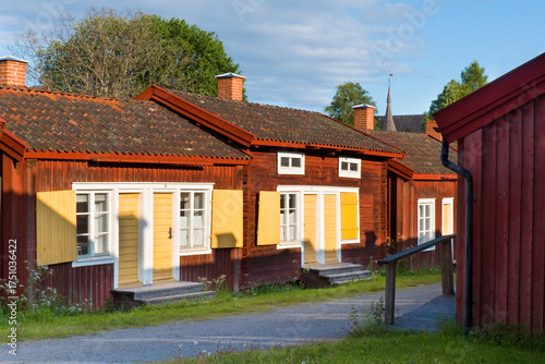 Lövånger Church town, Sweden