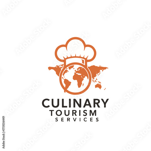Culinary tourism services logo