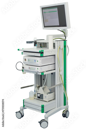Endoscope. Isolated medical equipment