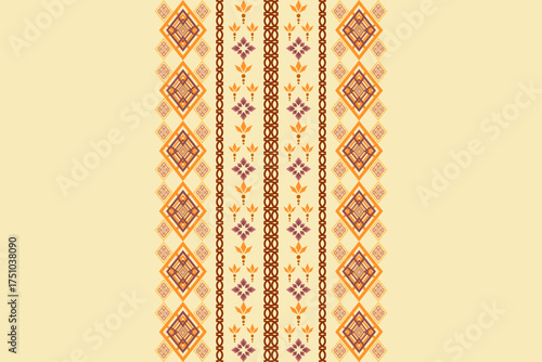 Neckline embroidery geometric abstract elements neck pattern. Native decorative design for fabric, clothing, illustration, texture, collar decor, border, rug, decoration, printing, element, necklace
