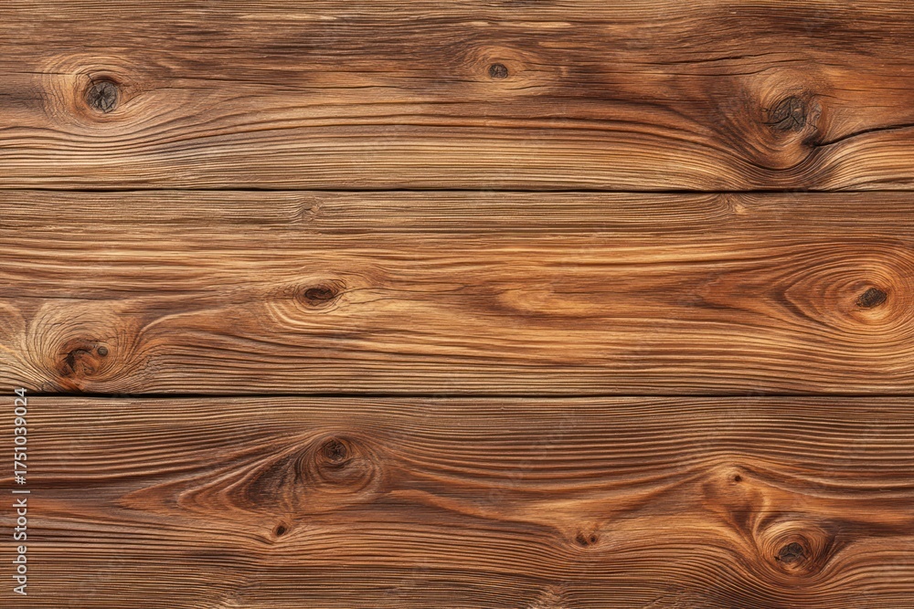 Fototapeta premium Close up of wooden planks with natural texture