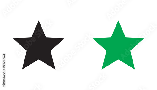 vector illustration of a star icon. vector eps 10