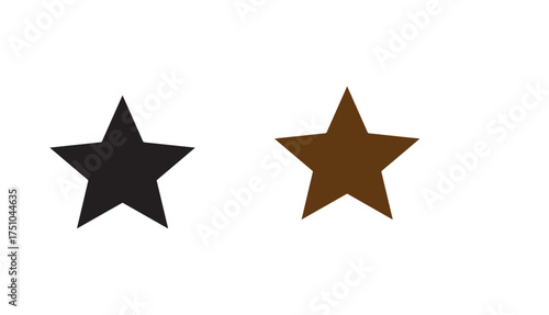 vector illustration of a star. EPS 10