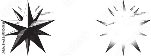 vector illustration of a star. EPS 10