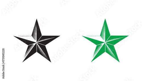 vector illustration of a star. EPS 10