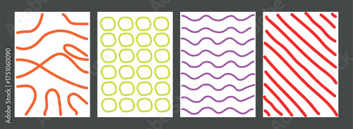 A Bold Explosion of Style: Bright and Playful Memphis Seamless Patterns for Fashion Design Inspired by the Electric Energy of the 1980s and 1990s