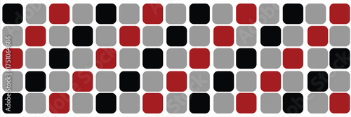 Abstract background, chess board. pattern black and white texture square shape