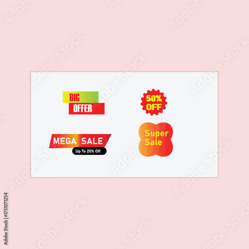 Professional Offer Icon Set Design Template, Modern Offer Icon Set Design Template, Minimalist Offer Icon Set Design Template, Creative Offer Icon Set Design Template.