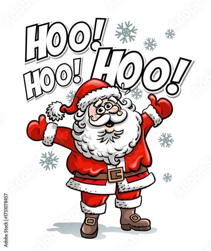 santa's cartoon.ai