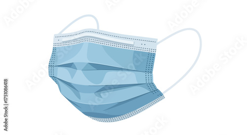 Protection and prevention: A surgical face mask designed for healthcare and personal safety in sterile environments to shield against airborne