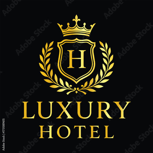 Luxury Hotel Premium Logo